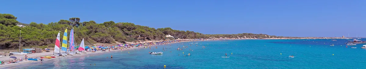 Playa de Ses Salines, Sant Josep de Sa Talaia, Balearic Islands, España