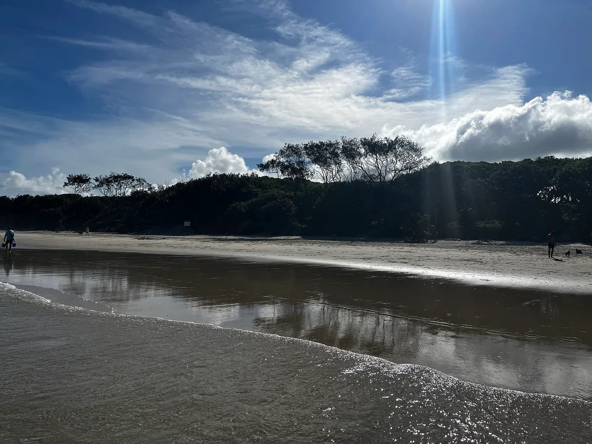 Tallow Beach, Suffolk Park, Australian East Coast, Australie — 4