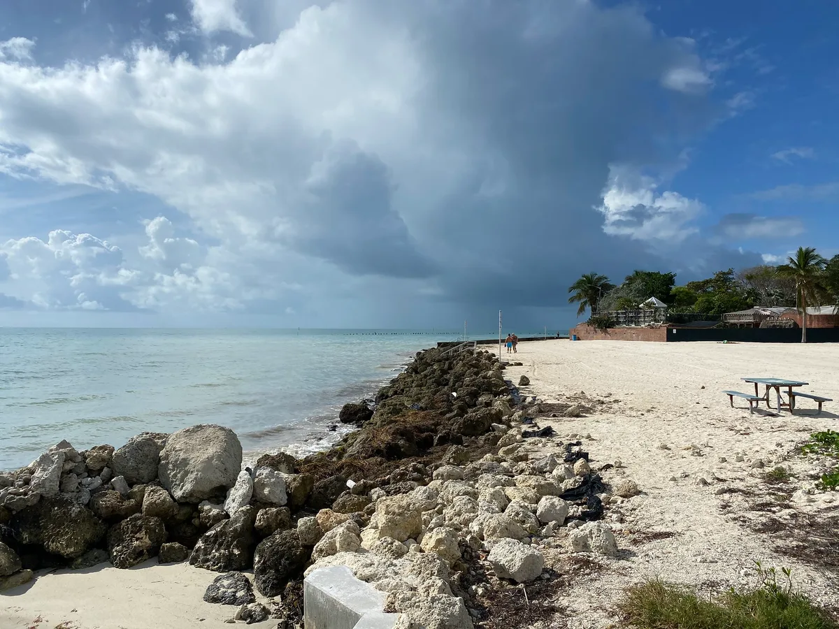 Plage de Clarence Ave, Key West, Florida Keys, États-Unis — 2