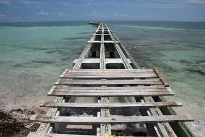 Plage de Clarence Ave, Key West, Florida Keys, États-Unis — 3