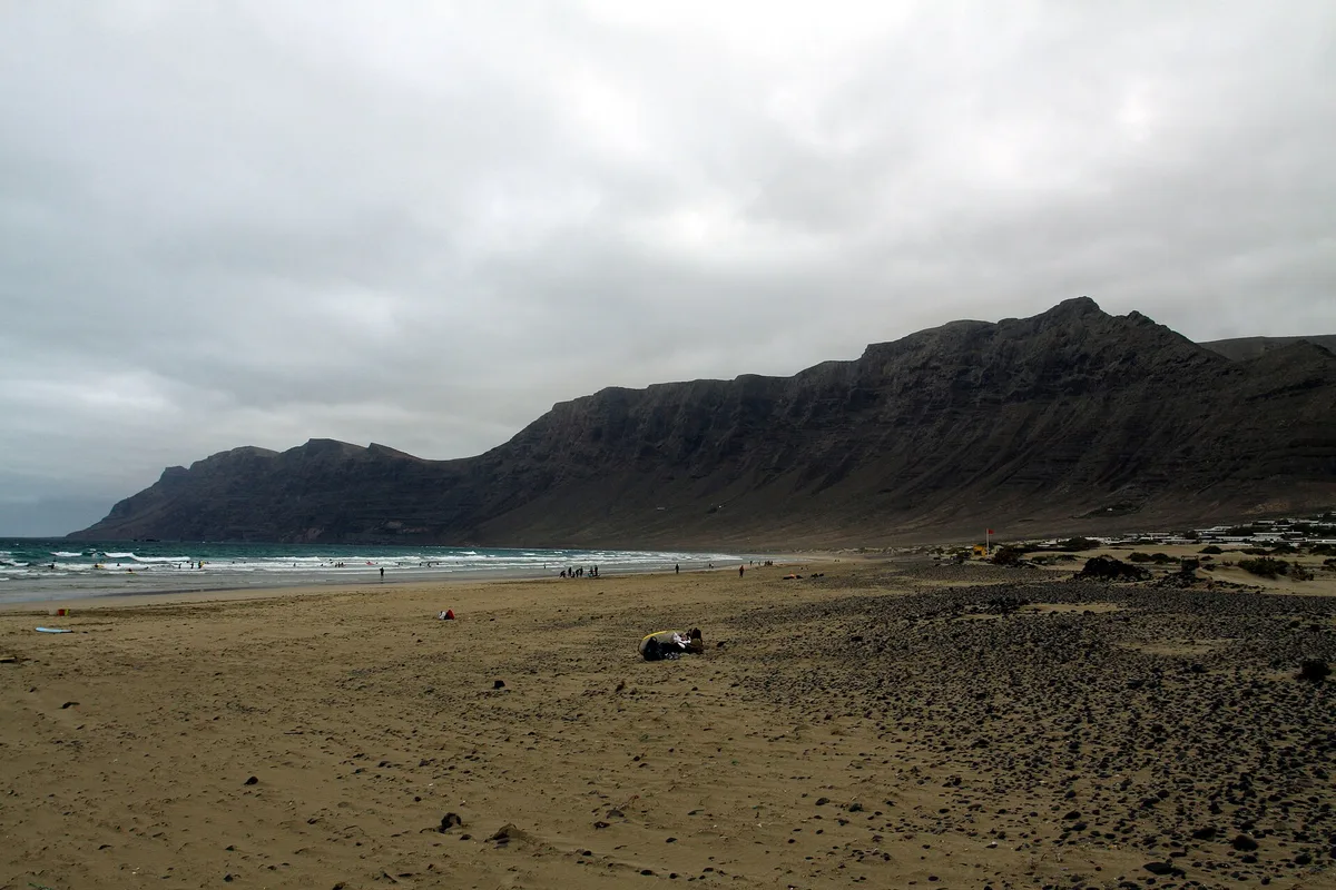 Plage de Famara, Teguise, Canary Islands, Espagne — 2
