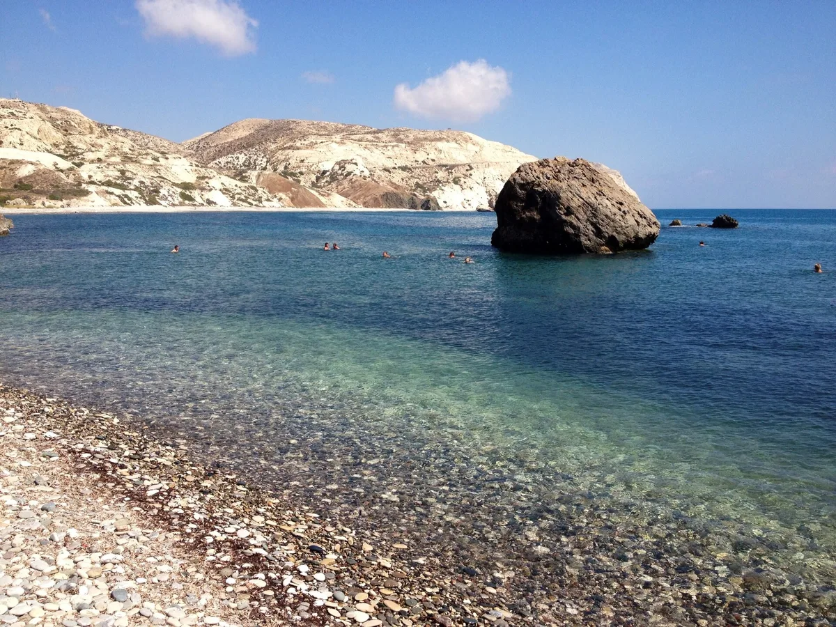 Petra tou Romiou-Strand, Cyprus, Zypern — 6
