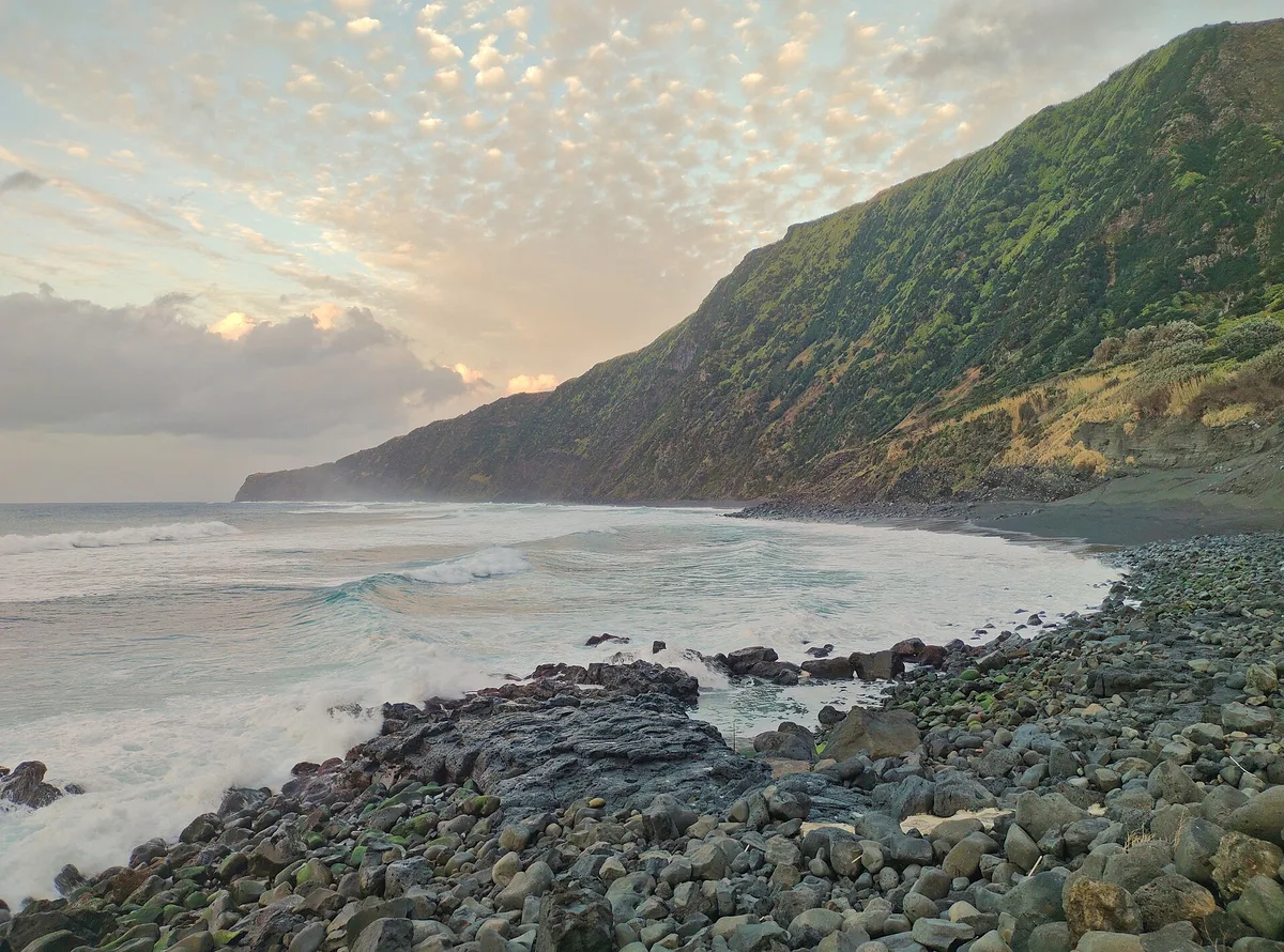Plage des Flamengos, Flamengos, Azores, Portugal