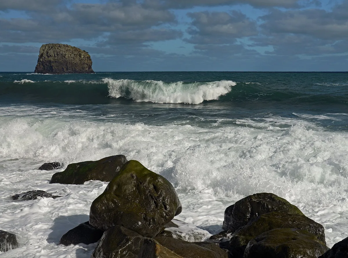 Plage de Porto da Cruz, Machico, Madeira Archipelago, Portugal — 2