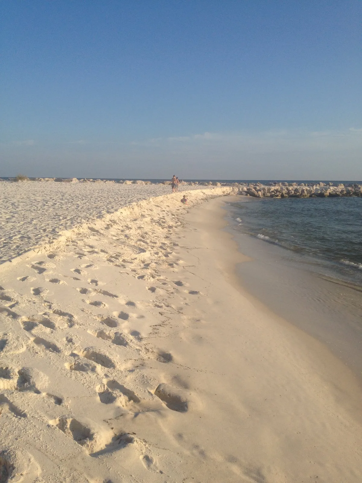 Plage d'Alabama Point East, Orange Beach, US Gulf Coast, États-Unis — 4
