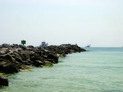 Plage d'Alabama Point East, Orange Beach, US Gulf Coast, États-Unis — 2