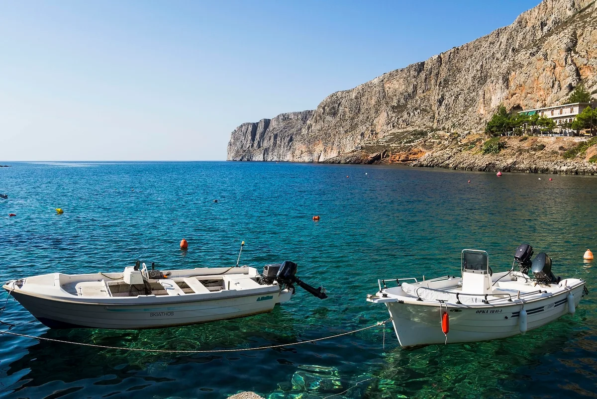 Gerolimenas-Strand, Oitylo, Peloponnese, Griechenland — 6