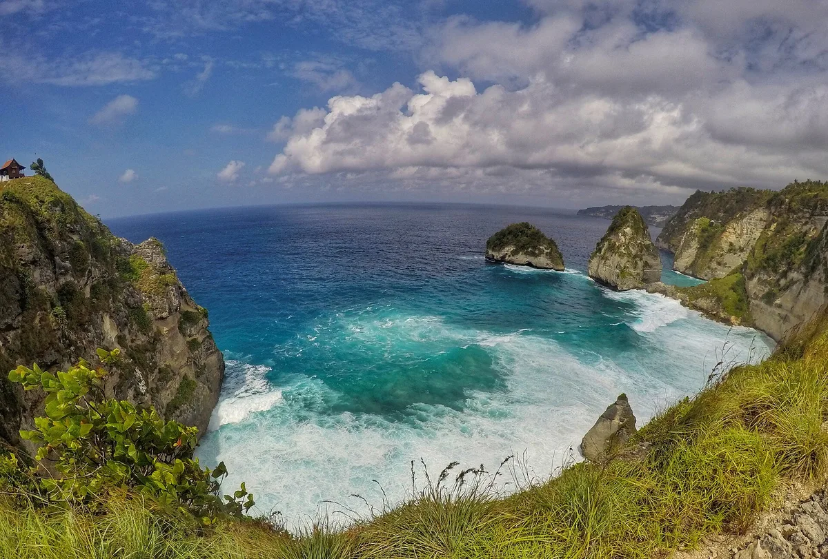 Plage d'Atuh, Pejukutan, Lesser Sunda Islands, Indonésie — 2