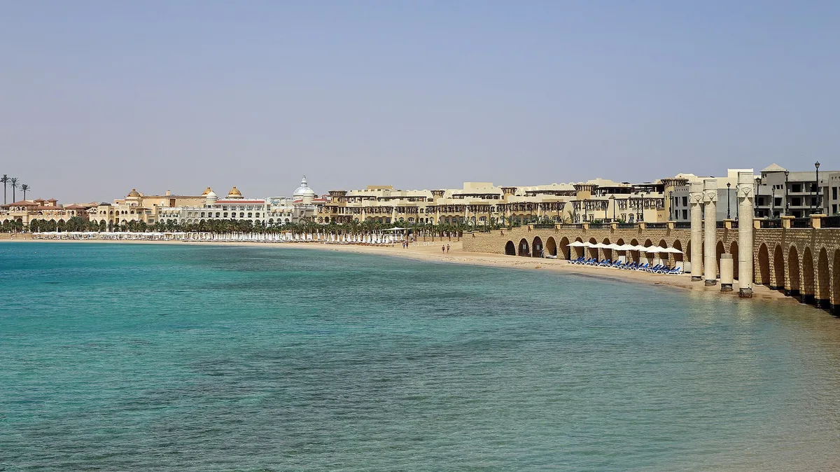 Spiaggia di Sahl Hasheesh, Sahl Hasheesh, Red Sea, Egitto — 2