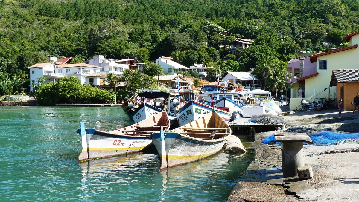 Plage de la Lagoa da Conceição, Florianópolis, Brazilian Atlantic, Brésil — 2