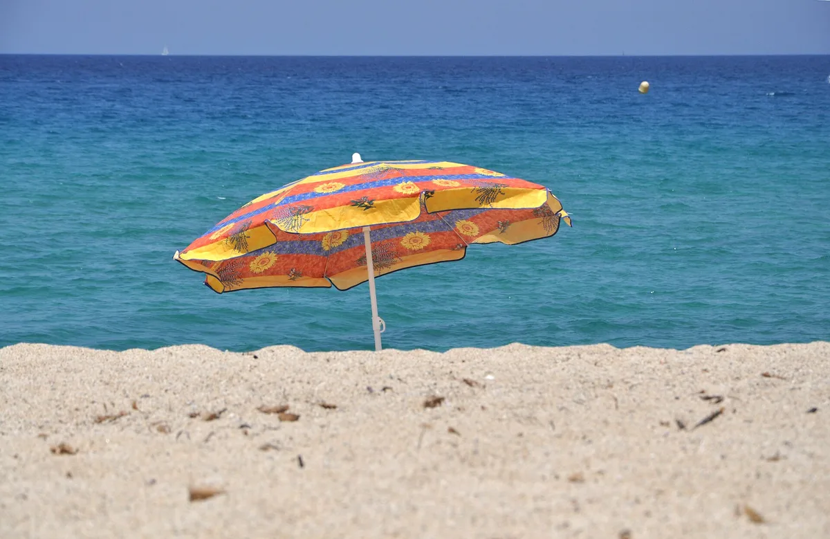 Plage de Lozari, Belgodère, Corsica, France