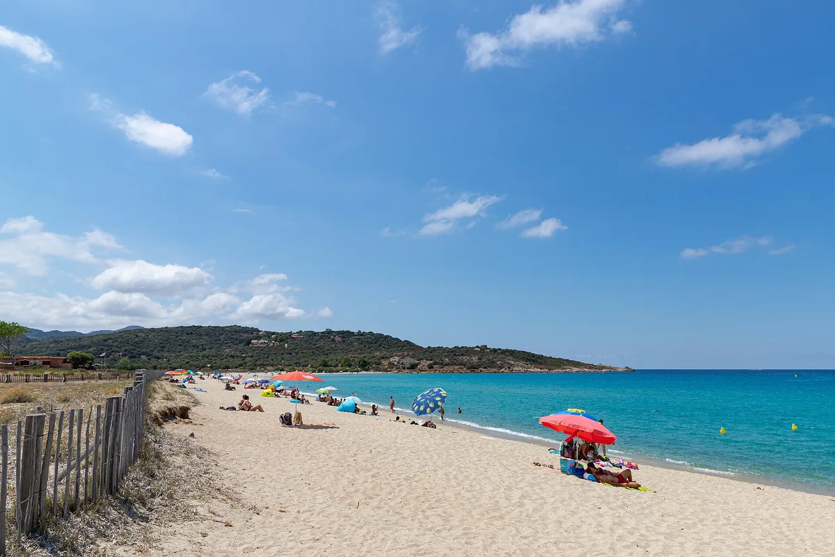 Plage de Lozari, Belgodère, Corsica, France — 2