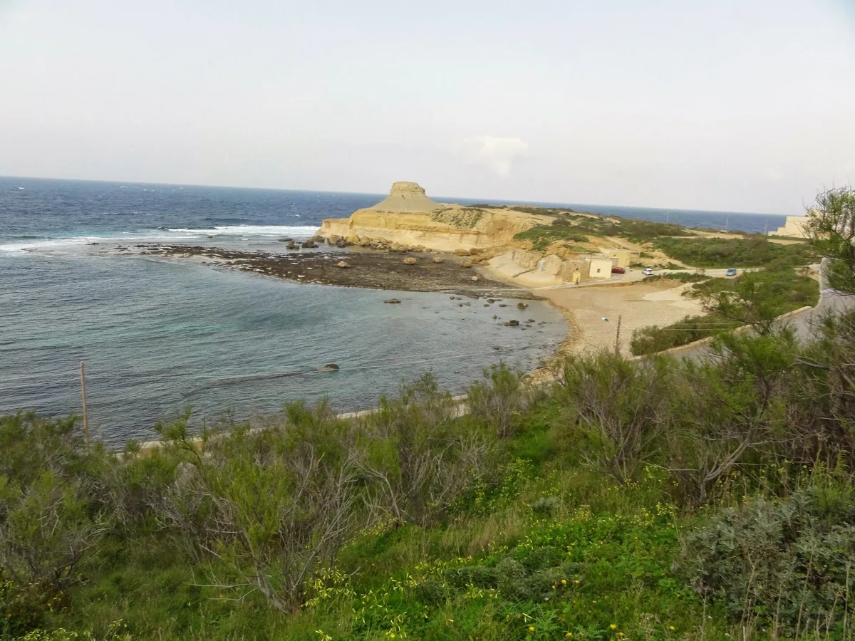 Plage d'Il-Qolla l-Bajda, Nadur, Maltese Islands, Malte — 3