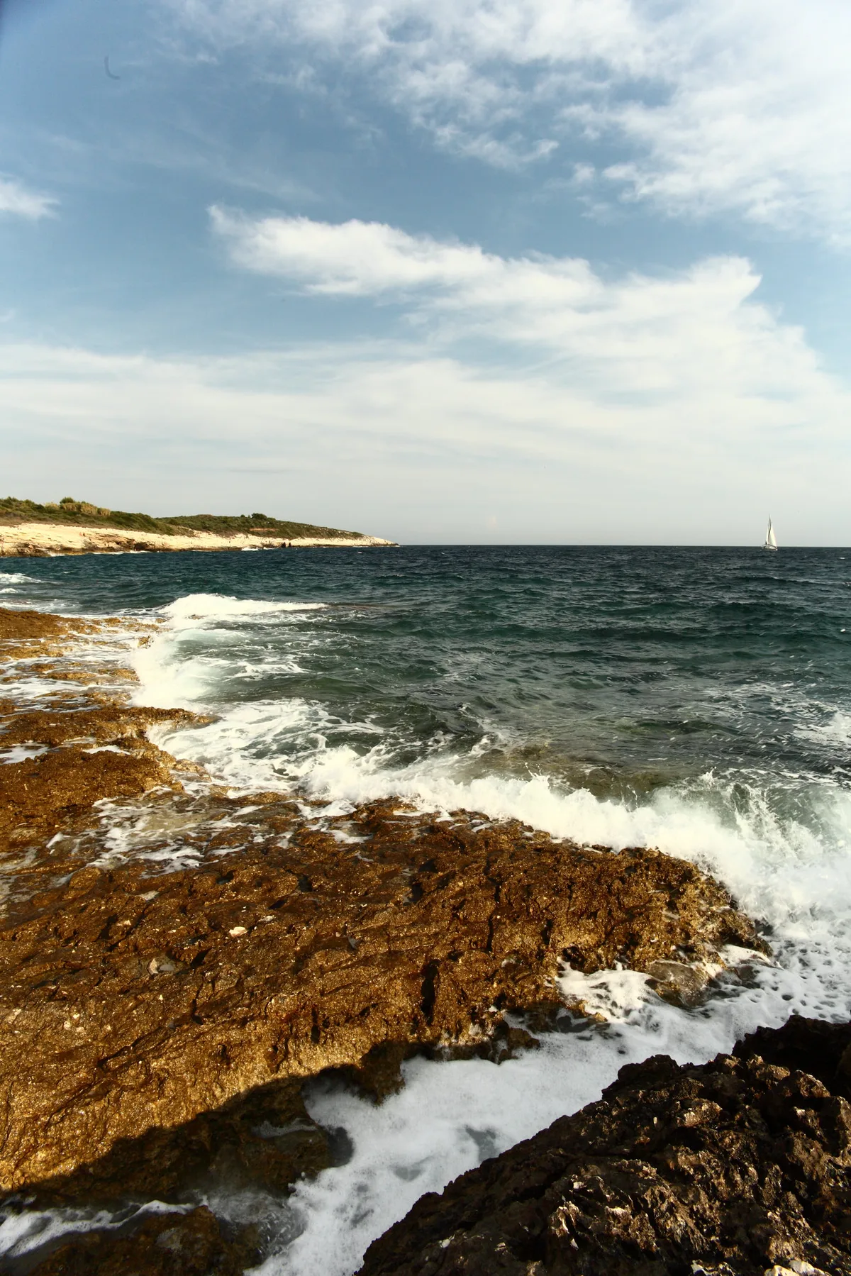 Plage de Debeljak, Medulin, Istria, Croatie — 6