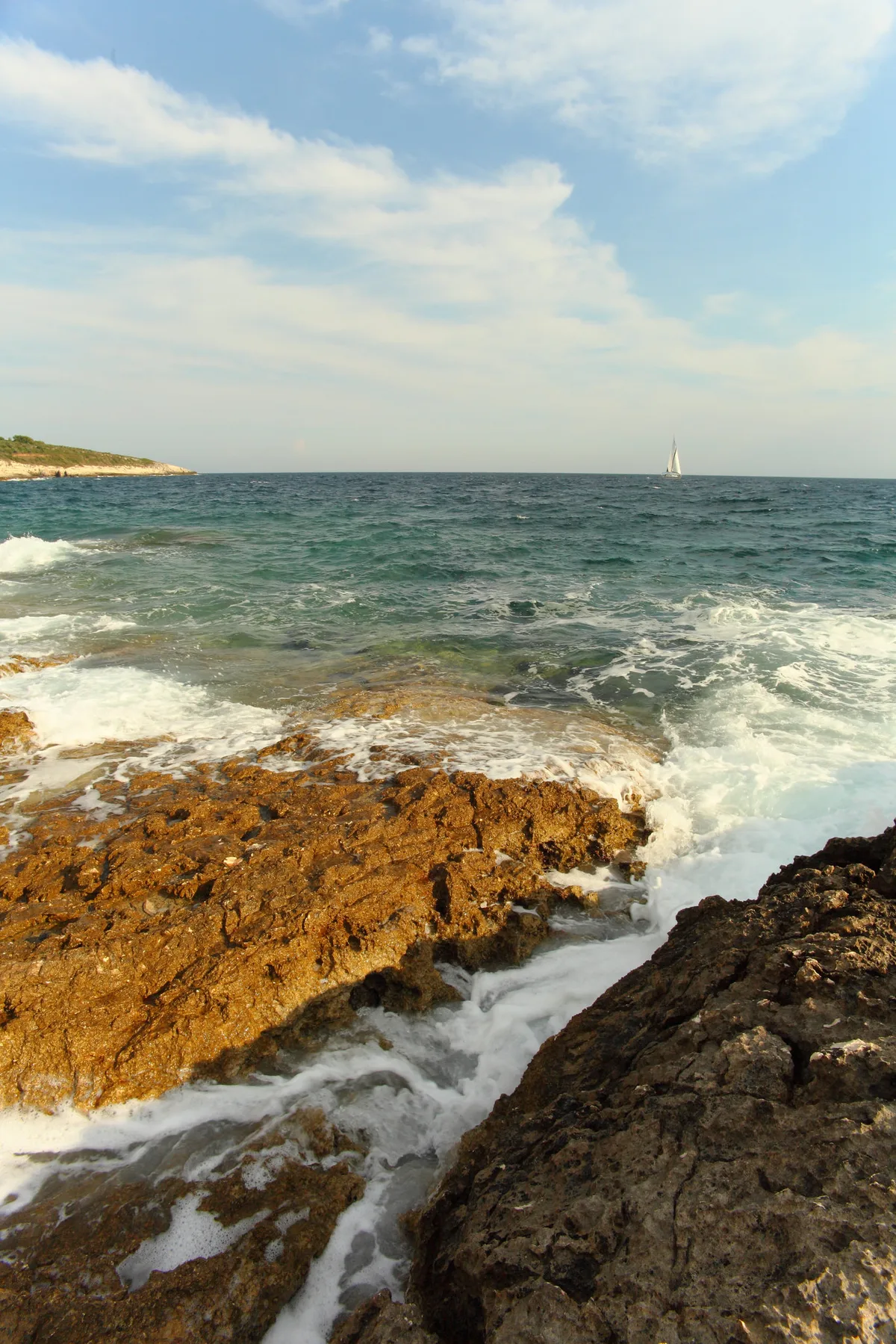 Plage de Debeljak, Medulin, Istria, Croatie — 5