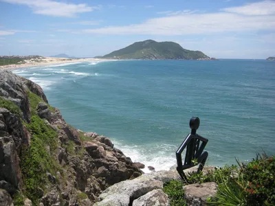 Plage du Santinho, Florianópolis, Brazilian Atlantic, Brésil — 4