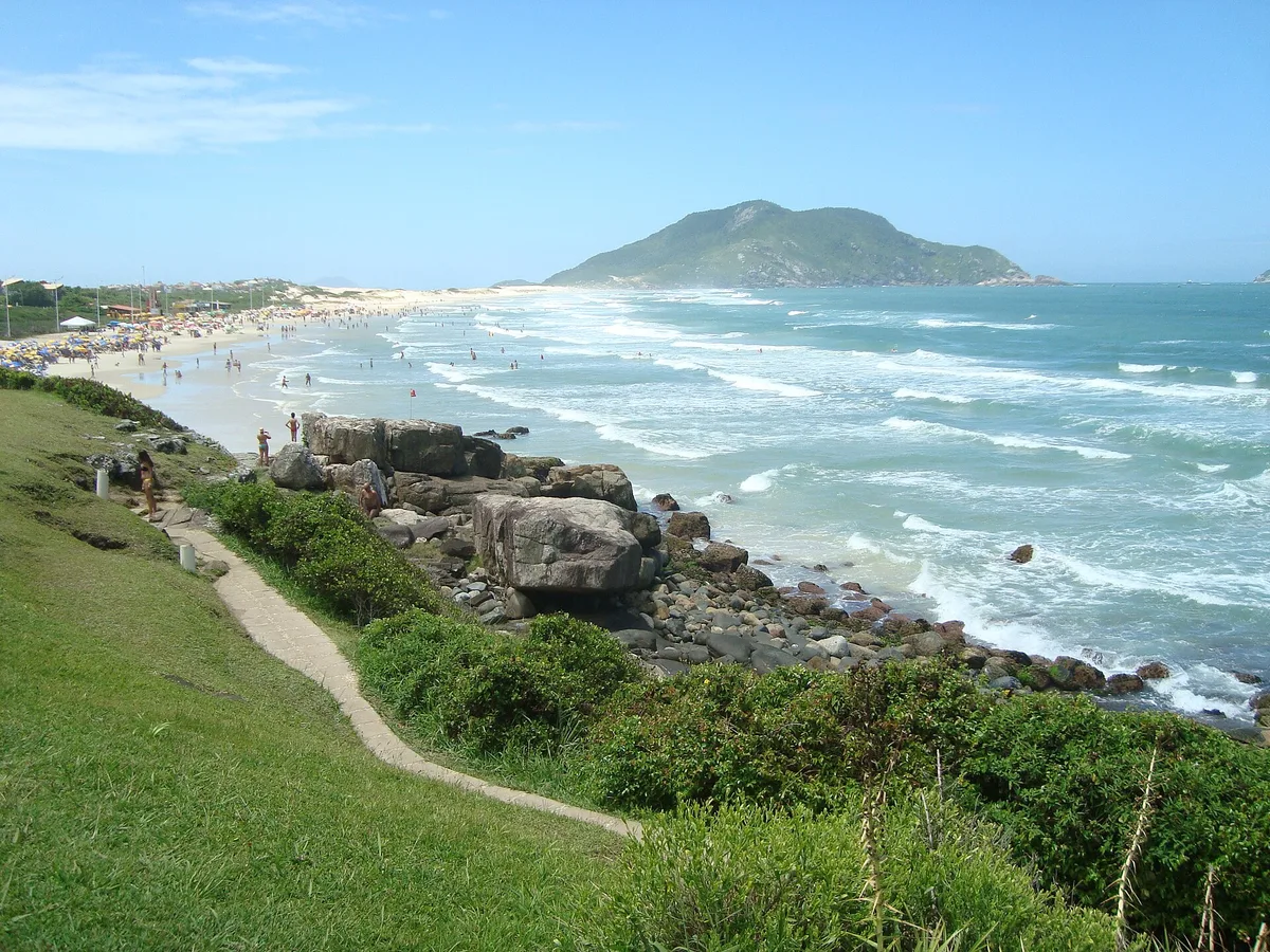 Plage du Santinho, Florianópolis, Brazilian Atlantic, Brésil — 5