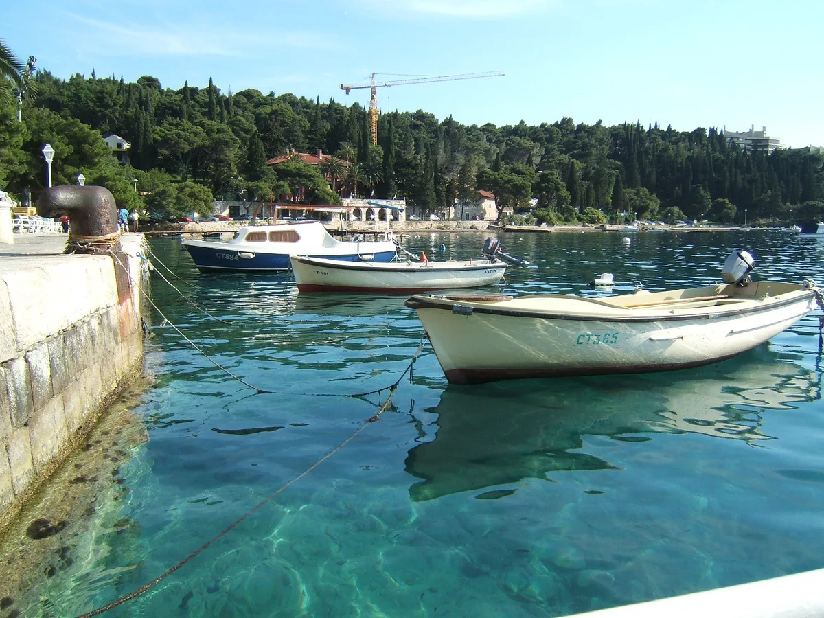 Playa de Cavtat, Konavle, Dalmatia, Croacia — 6