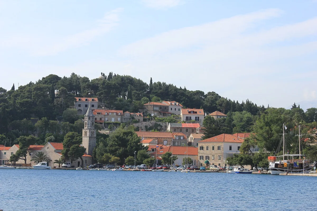 Playa de Cavtat, Konavle, Dalmatia, Croacia