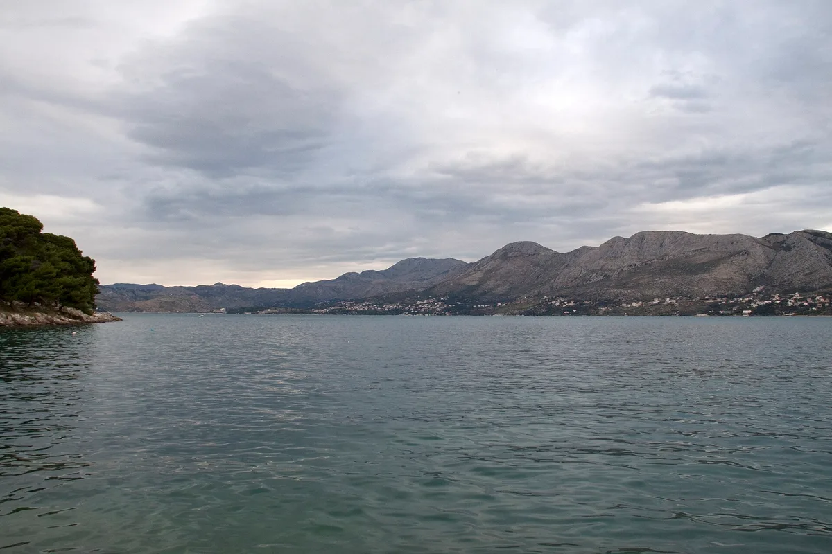 Playa de Cavtat, Konavle, Dalmatia, Croacia — 4