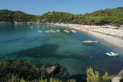 Fetovaia Beach, Campo nell'Elba, Tuscany, Italy — 5