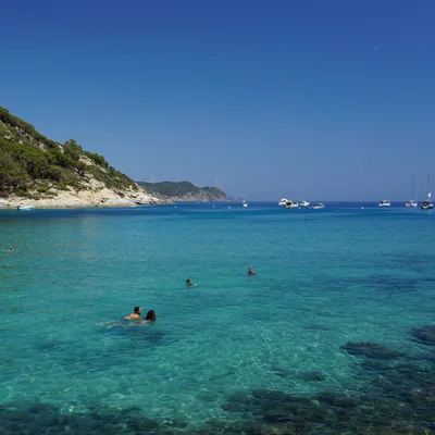 Fetovaia Beach, Campo nell'Elba, Tuscany, Italy — 4