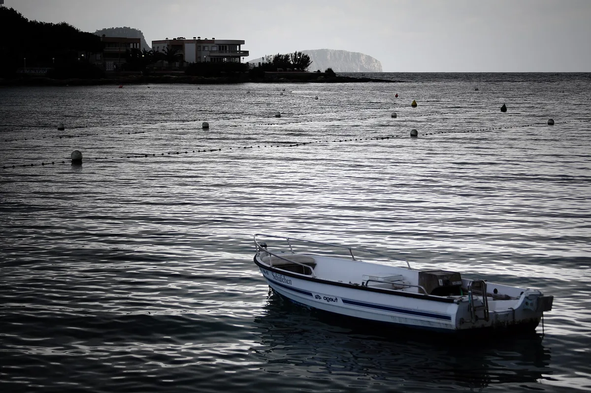 Playa Es Canar, Santa Eulària des Riu, Balearic Islands, España — 2