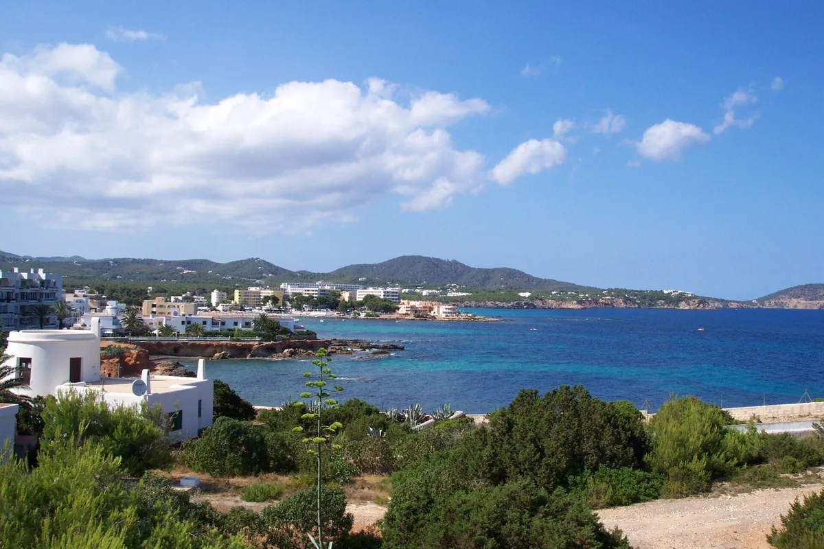 Playa Es Canar, Santa Eulària des Riu, Balearic Islands, España — 4