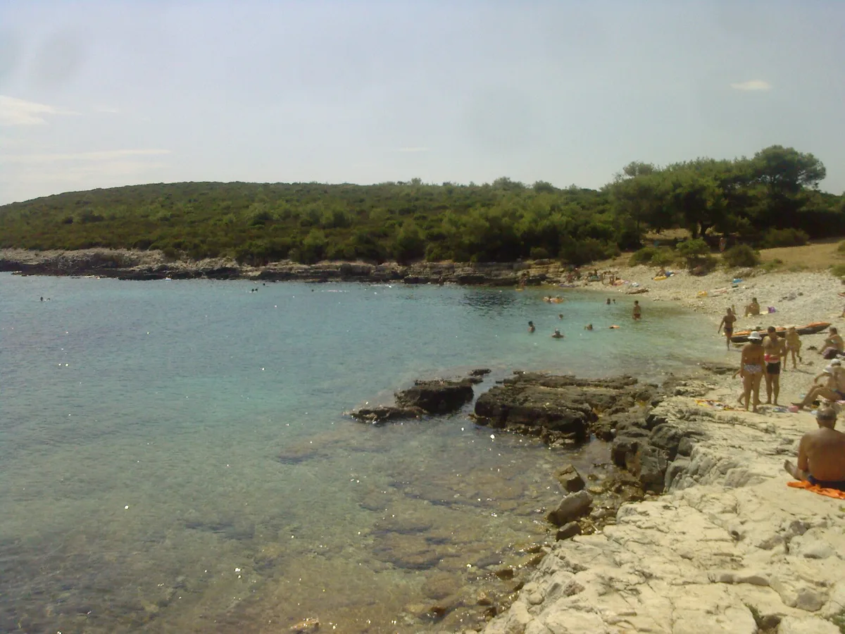Plage de Srebrna, Komiža, Dalmatia, Croatie — 6
