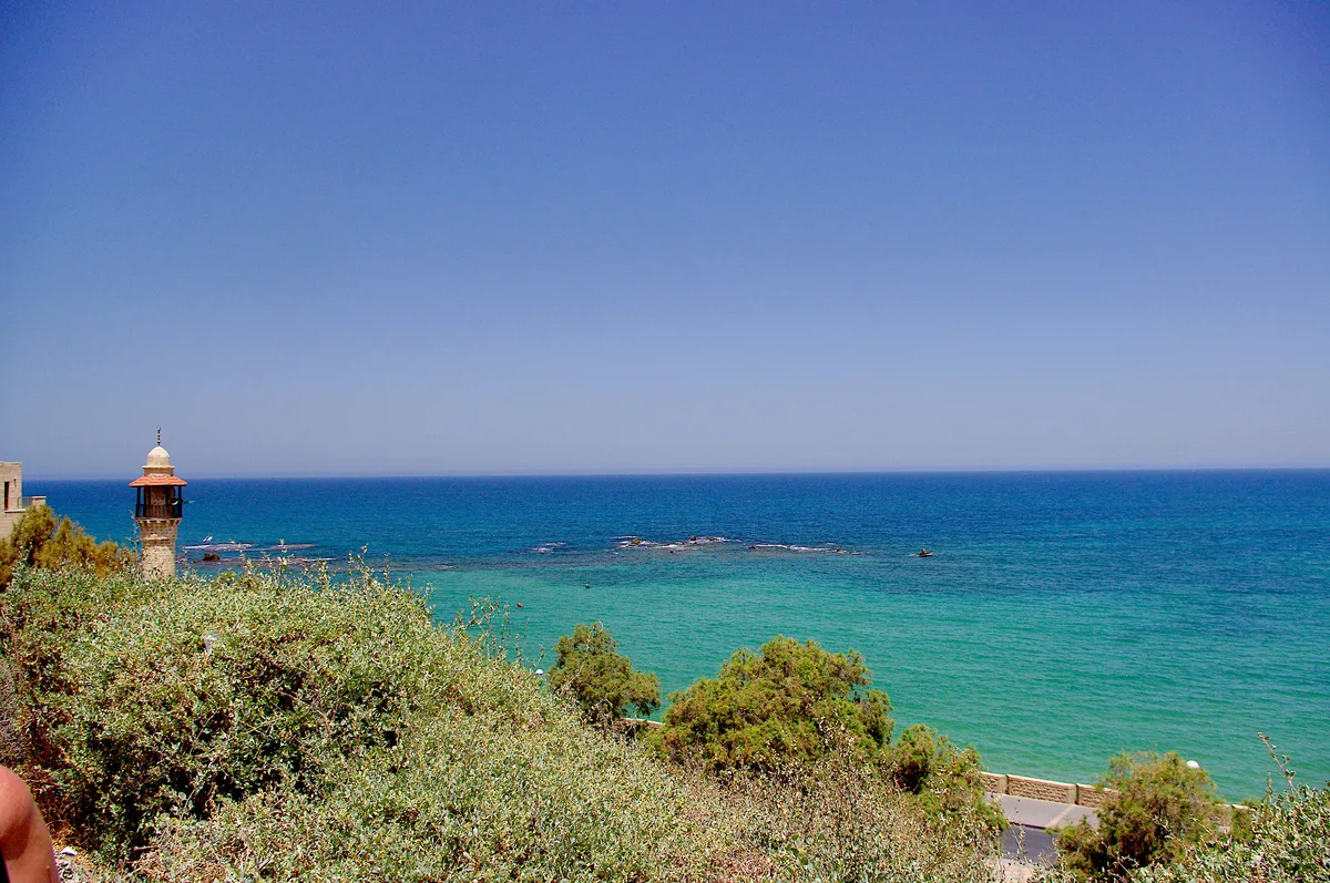 Jaffa Fisherman's Beach, Tel Aviv-Yafo, Mediterranean Levant, Israel — 2
