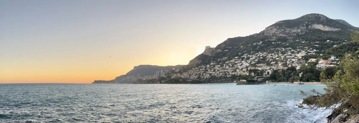 Buse Beach, Roquebrune-Cap-Martin, Provence-Alpes-Côte d'Azur, France — 2