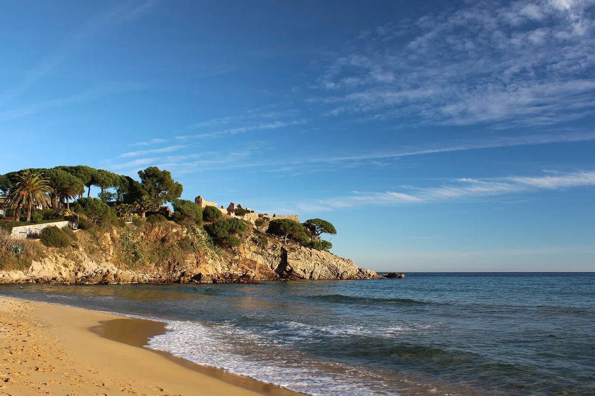 Fosca Beach, Palamós, Spanish Mediterranean, Spain — 2
