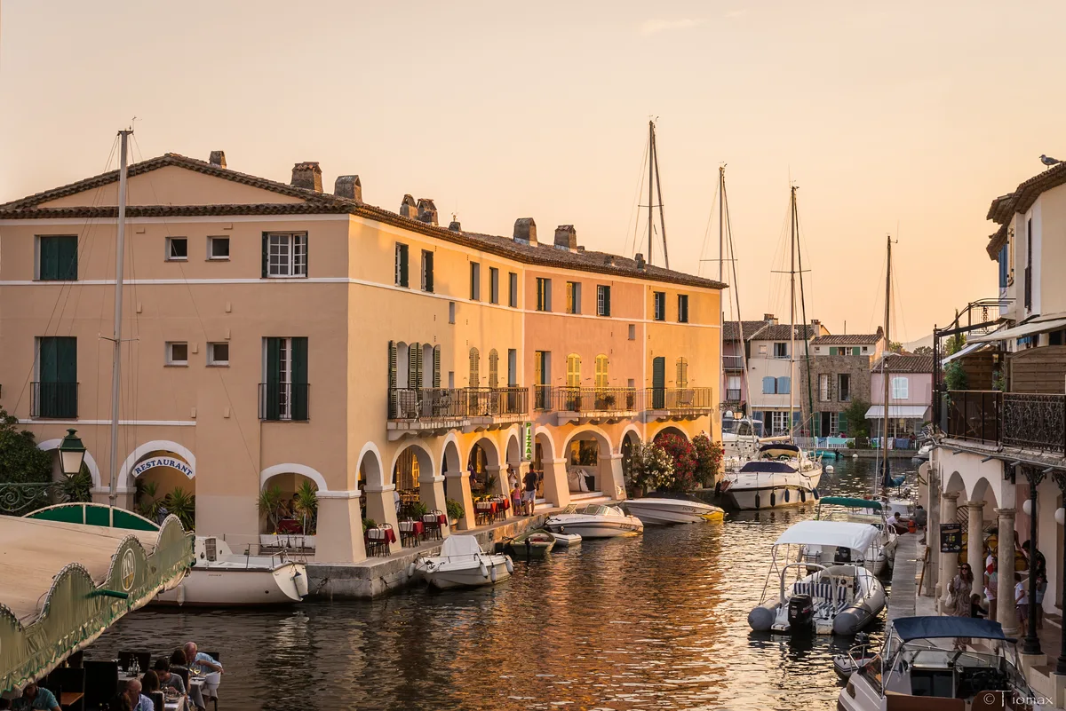 Plage de Grimaud, Grimaud, Provence-Alpes-Côte d'Azur, France