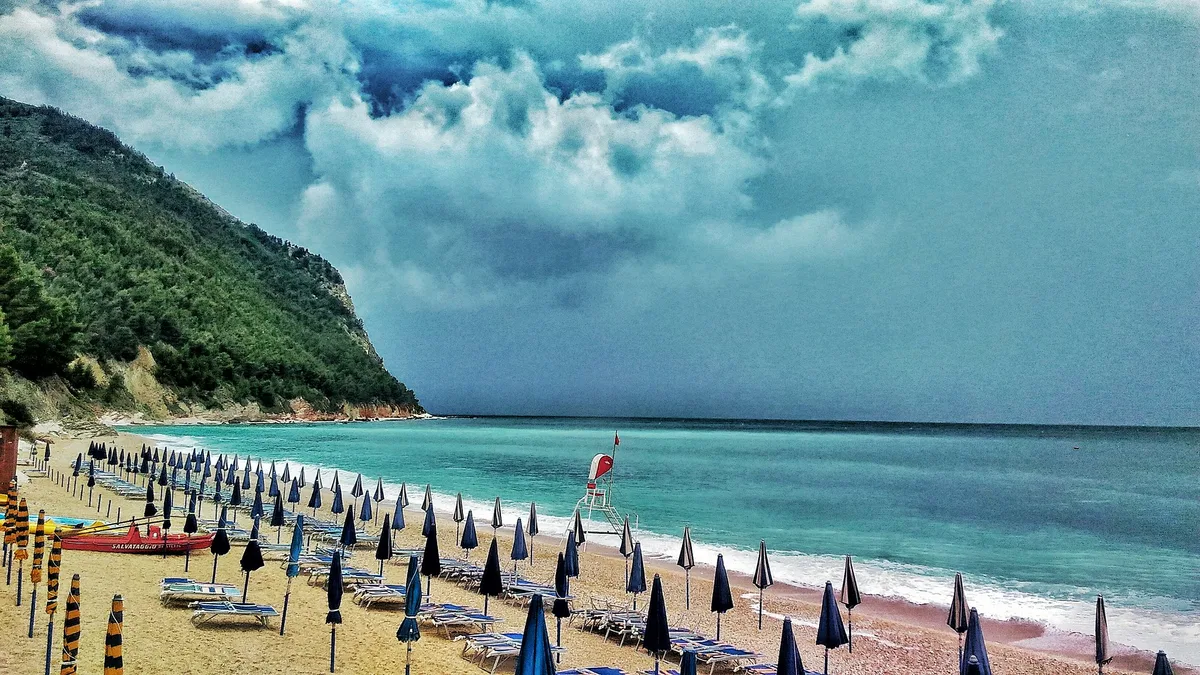 San Michele Beach, Sirolo, Marche, Italy — 4