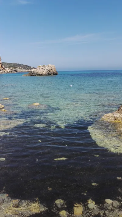Playa de S'Illot d'es Rencli, Sant Joan de Labritja, Balearic Islands, España — 5