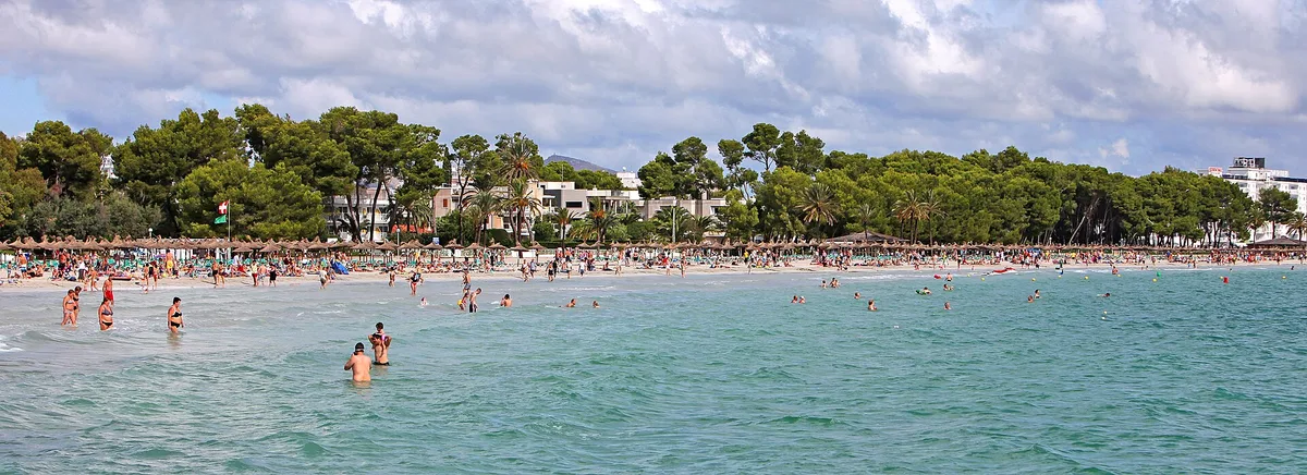 Plage d'Alcúdia, Alcúdia, Balearic Islands, Espagne