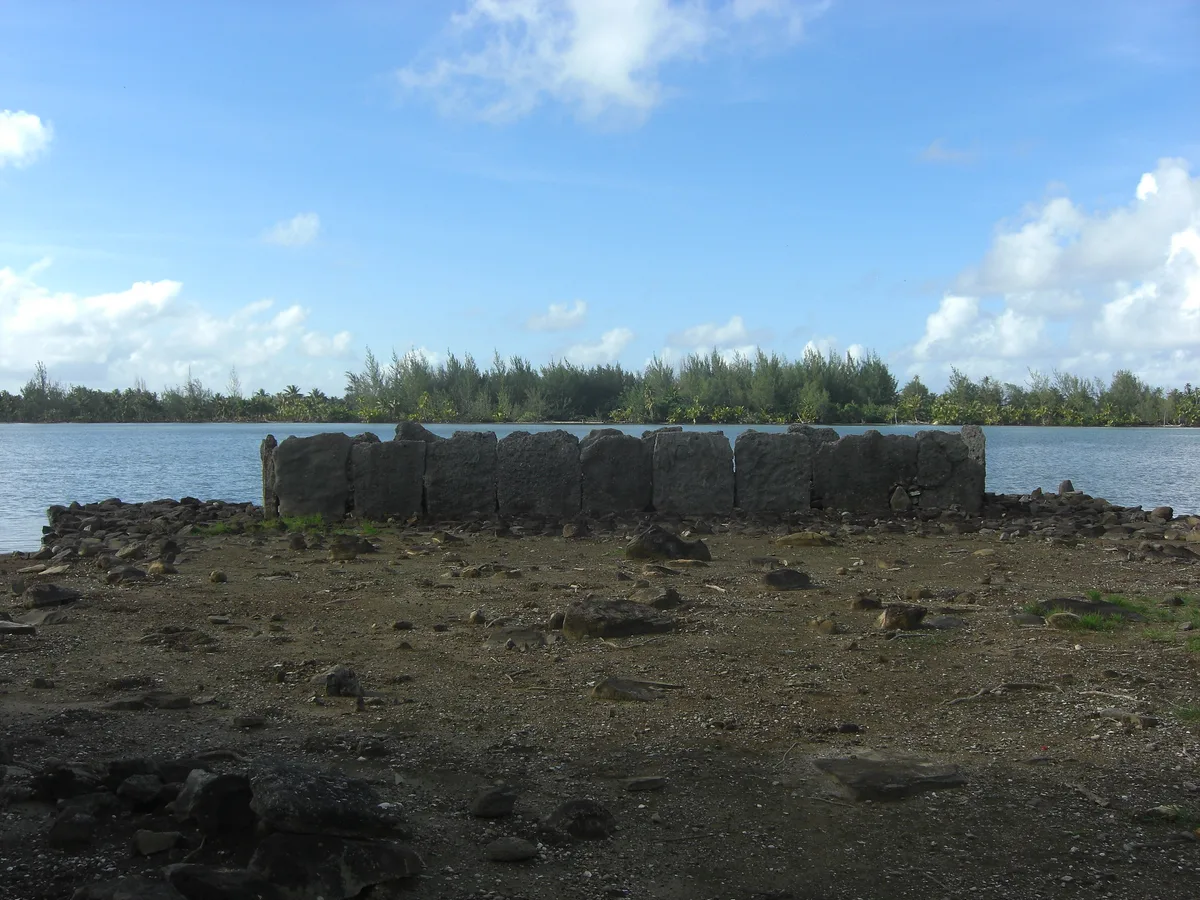 Plage de Maeva, Maeva, Society Islands, Polynésie française