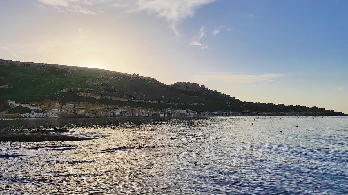 Plage de Ġnejna, Mġarr, Maltese Islands, Malte — 2