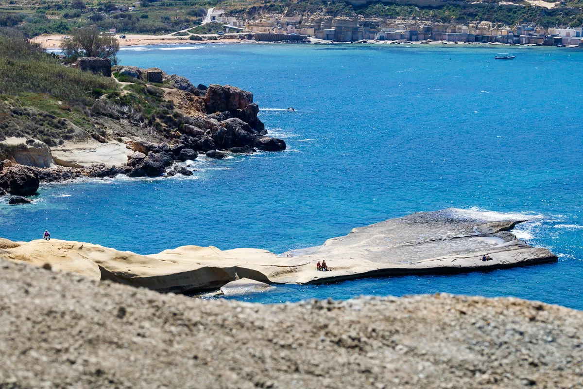 Plage de Ġnejna, Mġarr, Maltese Islands, Malte — 5