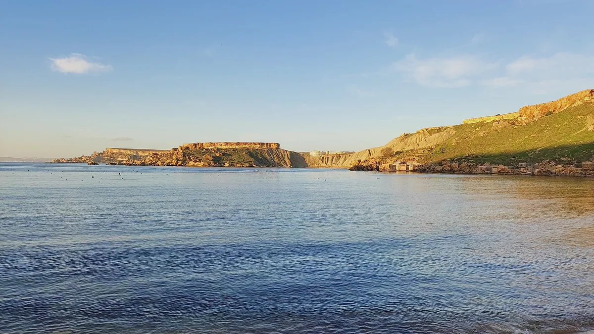 Plage de Ġnejna, Mġarr, Maltese Islands, Malte — 4