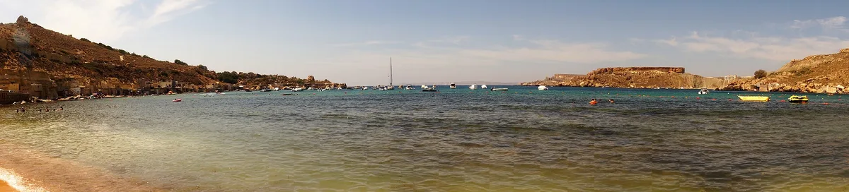 Plage de Ġnejna, Mġarr, Maltese Islands, Malte — 3
