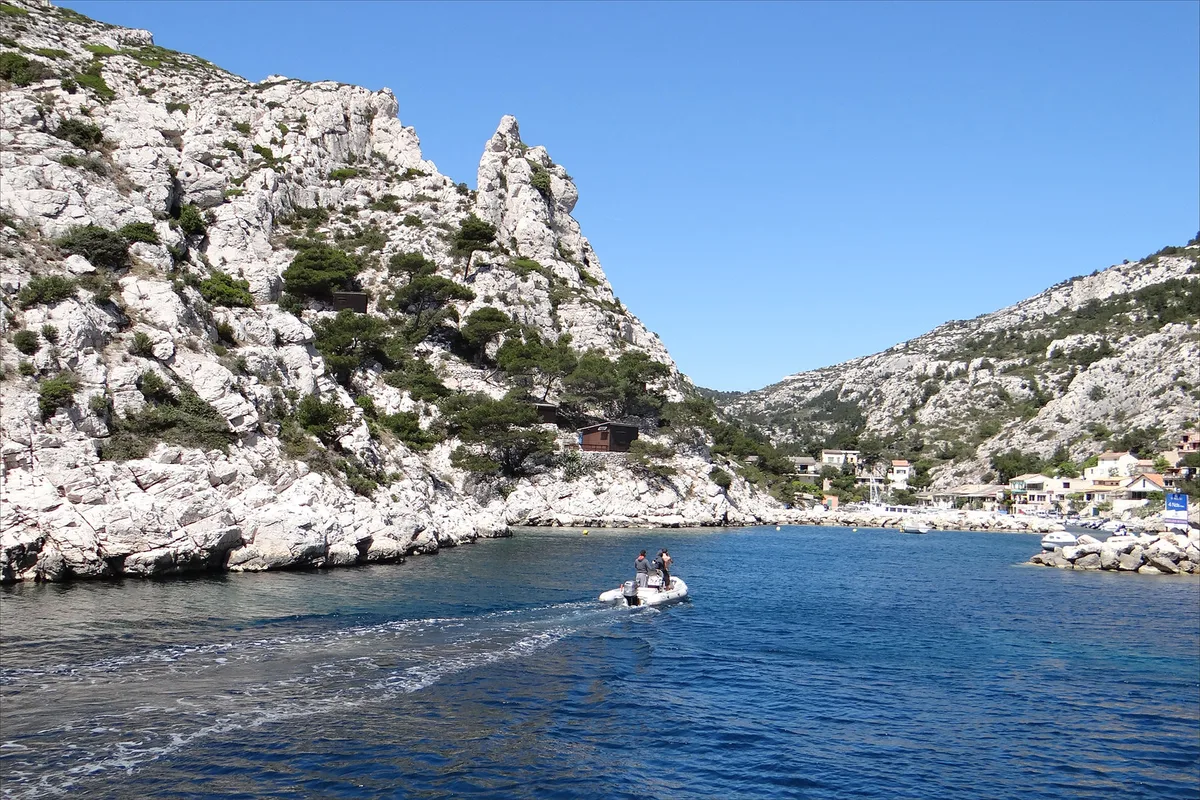 Calanque de Morgiou Beach, Marseille, Provence-Alpes-Côte d'Azur, France — 3