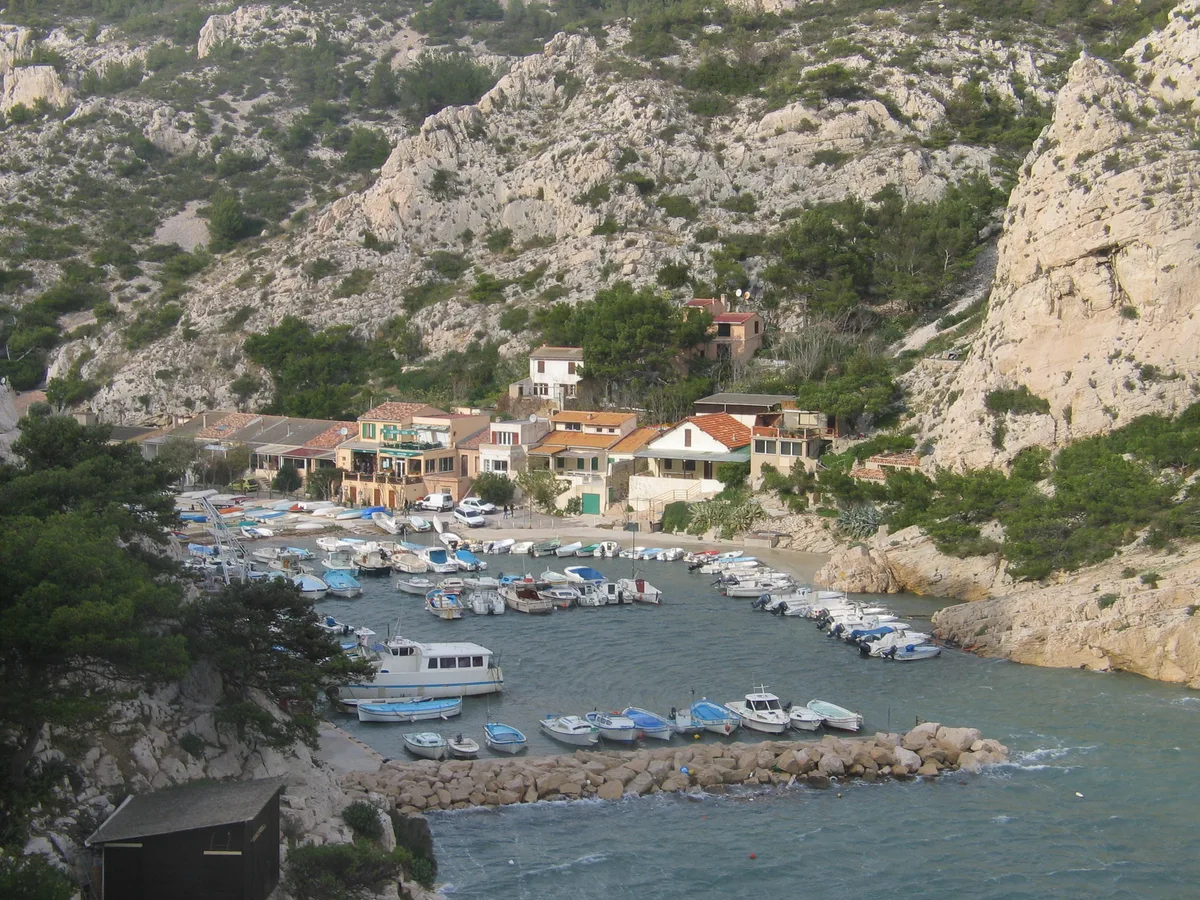 Calanque de Morgiou Beach, Marseille, Provence-Alpes-Côte d'Azur, France — 4
