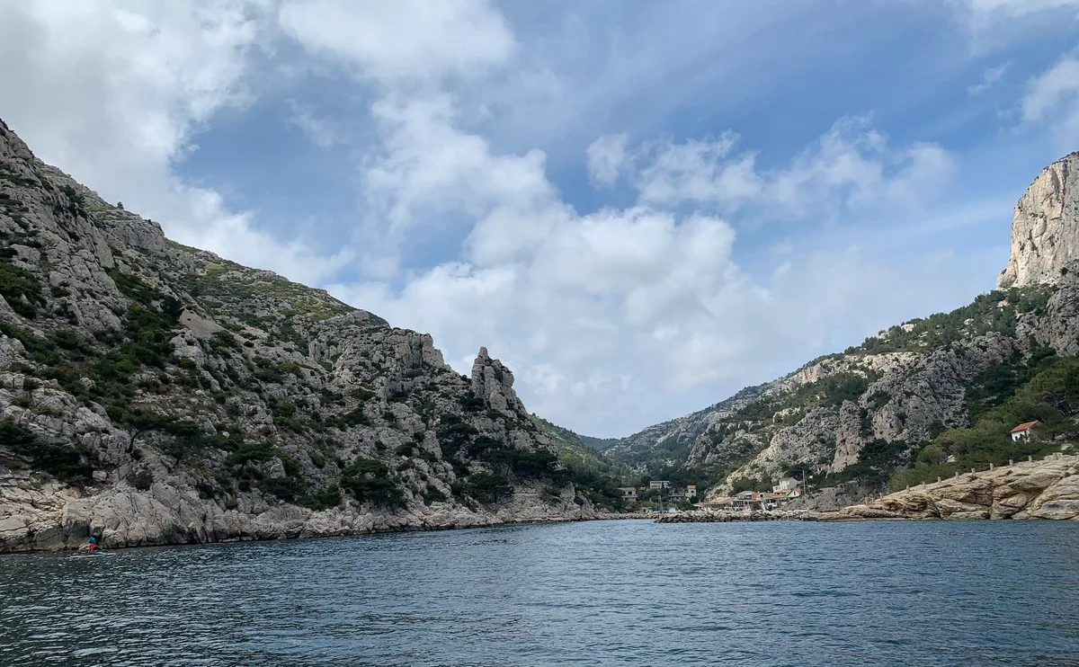 Calanque de Morgiou Beach, Marseille, Provence-Alpes-Côte d'Azur, France — 2