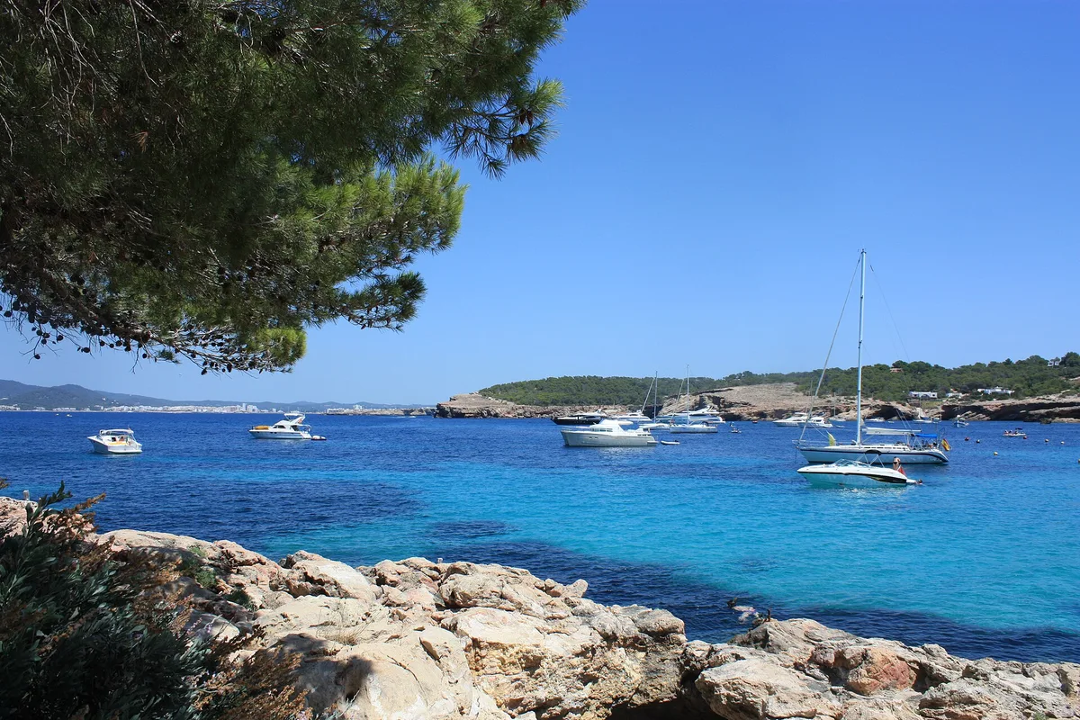 Cala Bassa, Sant Josep de sa Talaia, Balearic Islands, España — 2