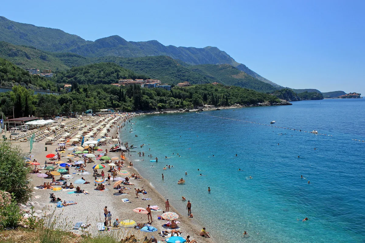 Kamenovo-Strand, Budva, Adriatic Coast, Montenegro — 2