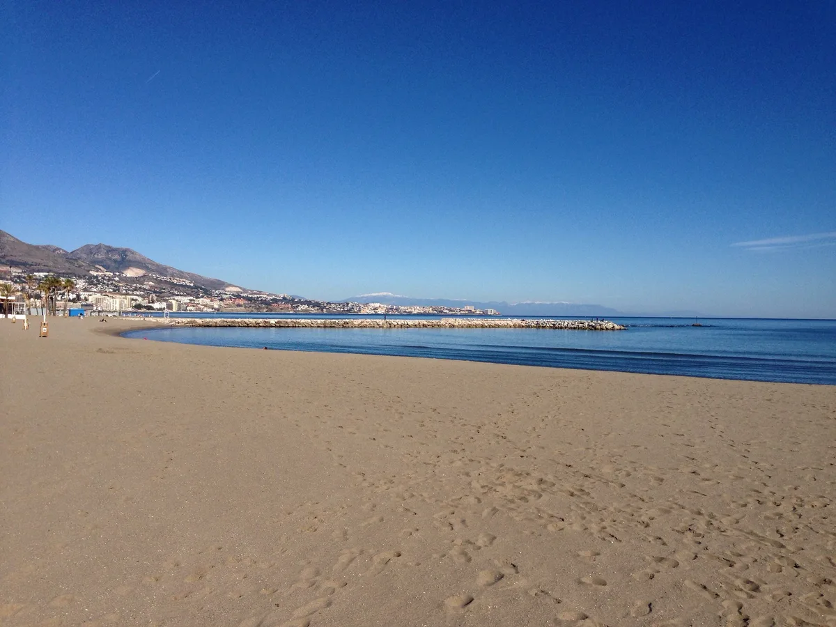 Playa de los Boliches, Fuengirola, Andalusia, España