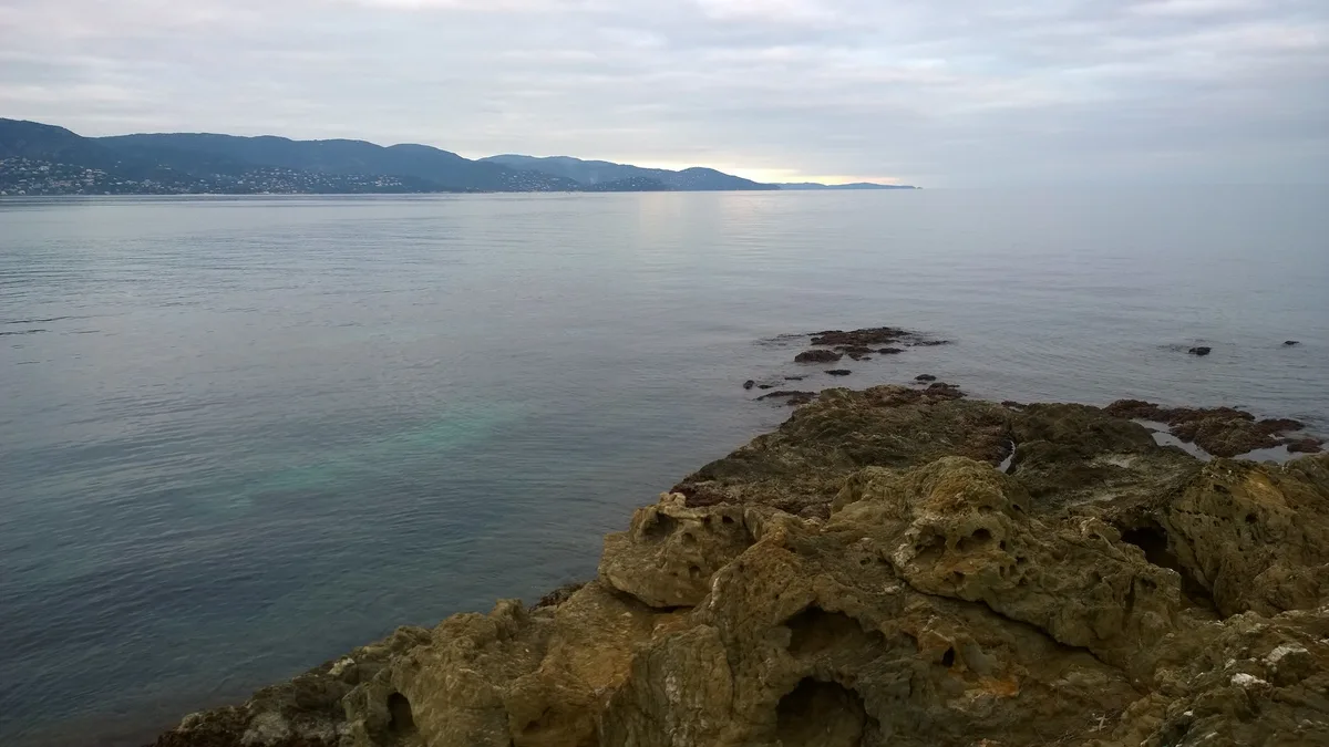 Gaou Beach, Bormes-les-Mimosas, French Riviera, France