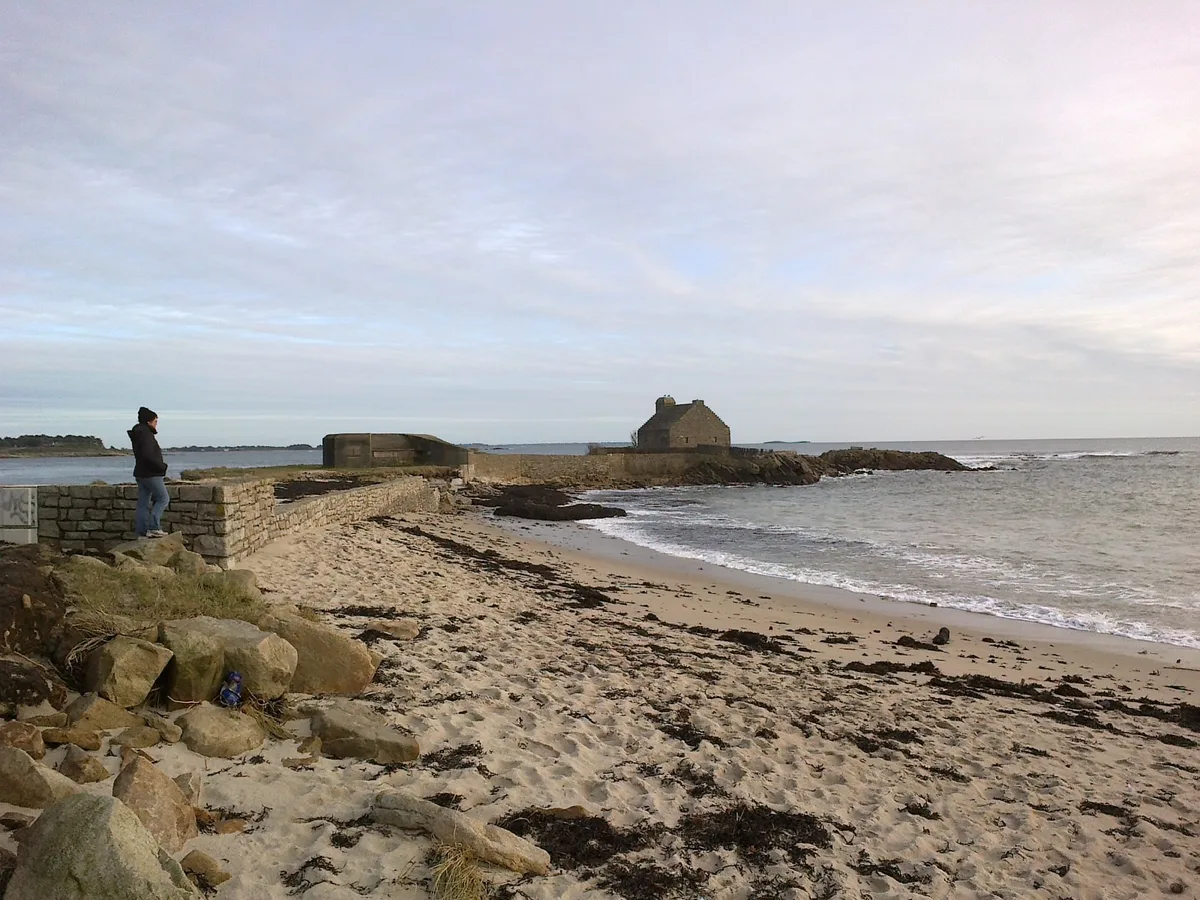 Kervillen-Strand, La Trinité-sur-Mer, Brittany, Frankreich — 4