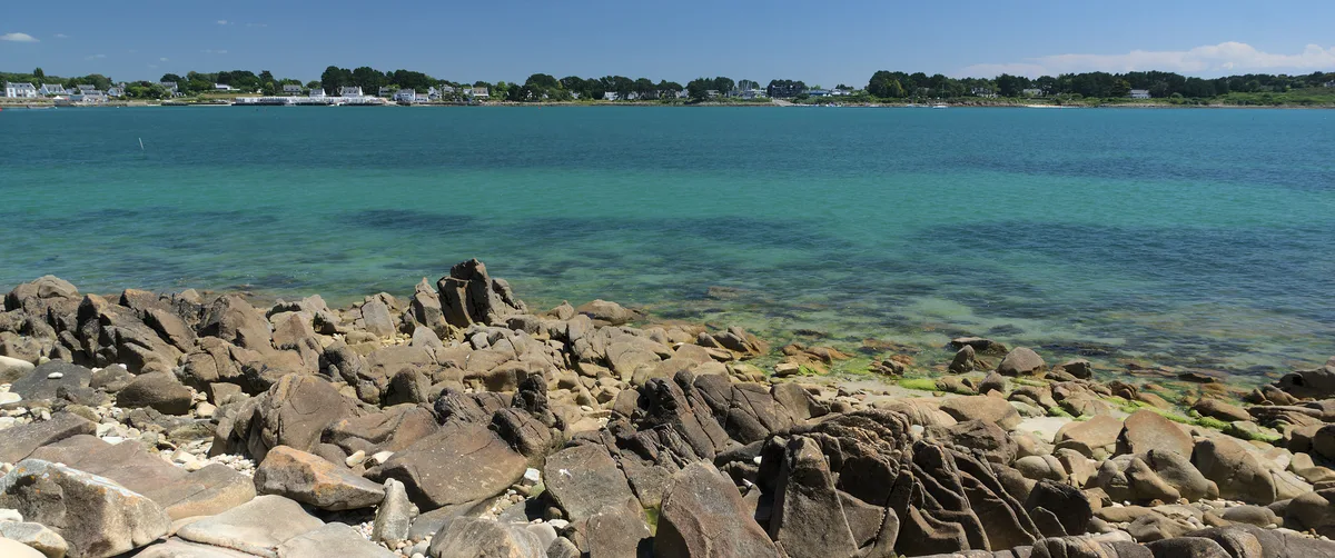 Kervillen-Strand, La Trinité-sur-Mer, Brittany, Frankreich — 2